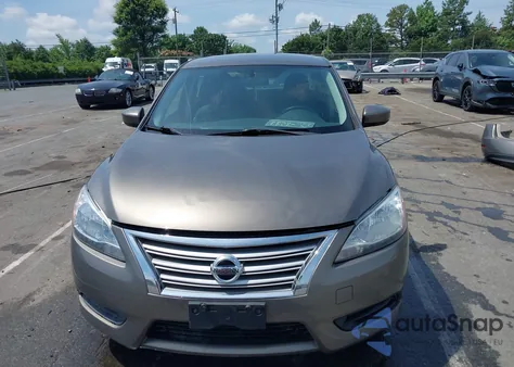 2015 Nissan Sentra Fe+ S/S/Sl/Sr/Sv z USA, uszkodzony, nr VIN 3N1AB7AP2FL654726
